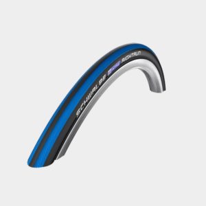 Rullstolsdäck Schwalbe RightRun Black 'n' Roll K-Guard Blue Stripes 25-540 (24 x 1.00)