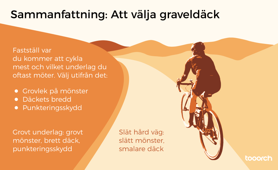 Sammanfattning att välja graveldäck