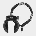 Ramlås AXA Defender + Ramlåskätting Plug-in AXA RLC, 100 cm, Ø5.5 mm