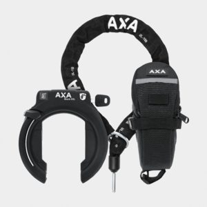 Ramlås AXA Defender + Ramlåskätting Plug-in AXA RLC, 140 cm, Ø5.5 mm + väska