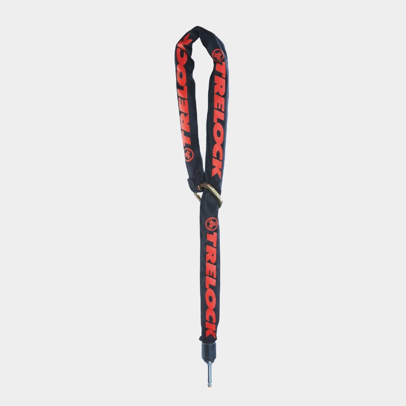 Ramlåskätting Plug-in Trelock ZR 455, Protect-O-Connect, 100 cm, Ø8 mm