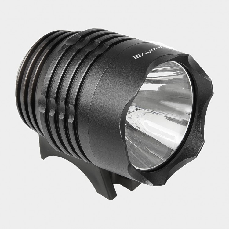Framlampa M-Wave Apollon Ultra 700 + pannband + hjälmfäste