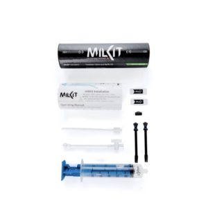 Tubelessventilkit milKit Compact, 75 mm, aluminium