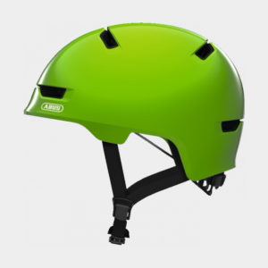 Cykelhjälm ABUS Scraper 3.0 Kid Shiny Green, Small (51 - 55 cm)