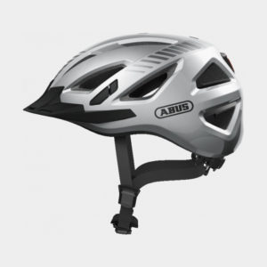 Cykelhjälm ABUS Urban-I 3.0 Signal Silver, Small (51 - 55 cm)