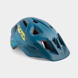 Cykelhjälm MET Eldar MIPS Petrol Blue Camo, Universal (52 - 57 cm)