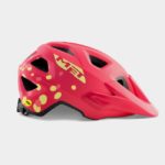 Cykelhjälm MET Eldar MIPS Coral Pink Polka Dots, Universal (52 - 57 cm)