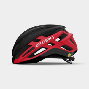 Cykelhjälm Giro Agilis MIPS Matte Black/Bright Red, Large (59 - 63 cm)