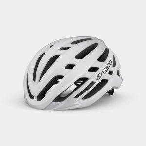 Cykelhjälm Giro Agilis MIPS Matte Portaro Grey/White/Red, Small (51 - 55 cm)