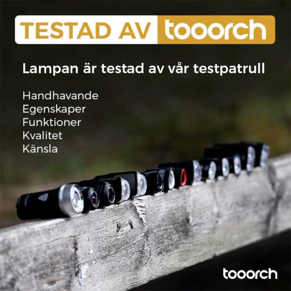 Framlampa M-Tiger Halo, röd Framlampa M-Tiger Halo, röd
