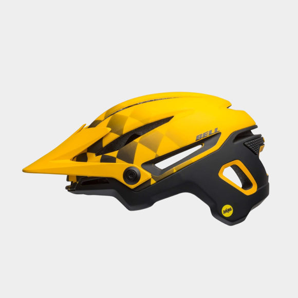 Cykelhjälm Bell Sixer MIPS Matte Yellow/Black, Large (58 - 62 cm)