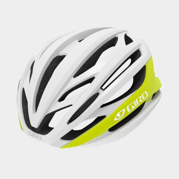 Cykelhjälm Giro Syntax MIPS Matte Citron White, Large (59 - 63 cm)