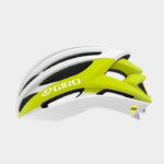 Cykelhjälm Giro Syntax MIPS Matte Citron White, Large (59 - 63 cm)