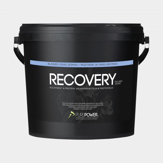 Återhämtningsdryck PurePower Pure Recovery Blueberry/Vanilla, 3 kg