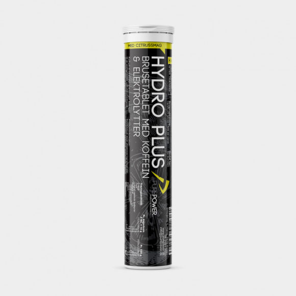 Sportdryck PurePower Hydro Plus Citrus, 20 tabletter