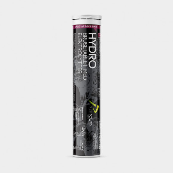 Sportdryck PurePower Hydro Red Berries, 20 tabletter