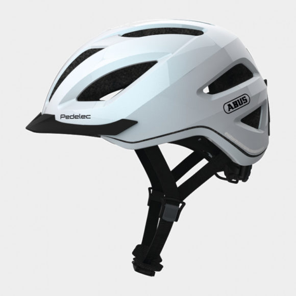 Cykelhjälm ABUS Pedelec 1.1 Pearl White, Medium (52 - 57 cm)