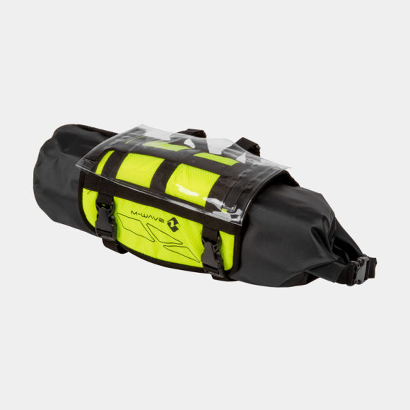 Styrväska M-Wave Rough Ride Front, 11 liter, neongul