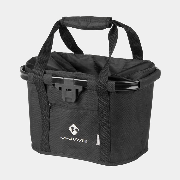 Styrväska M-Wave Utrecht Fold Black, 20 liter, inkl. styrfäste