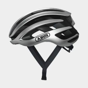 Cykelhjälm ABUS AirBreaker Gleam Silver, Medium (52 - 58 cm)