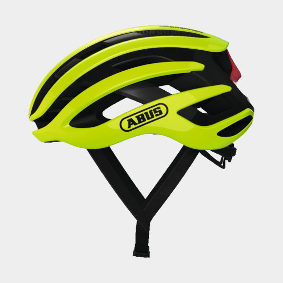 Cykelhjälm ABUS AirBreaker Neon Yellow, Medium (52 - 58 cm)