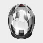 Cykelhjälm ABUS Hyban 2.0 Chrome Silver, Large (56 - 61 cm)