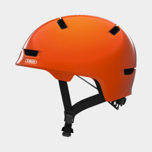 Cykelhjälm ABUS Scraper 3.0 Kid Shiny Orange, Small (51 - 55 cm)