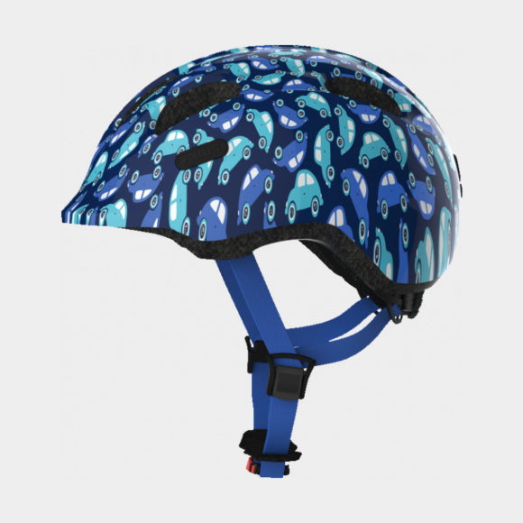 Cykelhjälm ABUS Smiley 2.0 Blue Car, Small (45 - 50 cm)