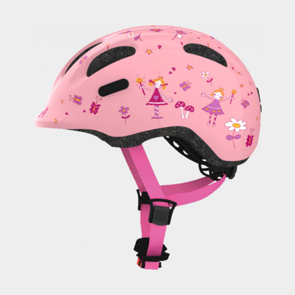 Cykelhjälm ABUS Smiley 2.0 Rose Princess, Medium (50 - 55 cm)