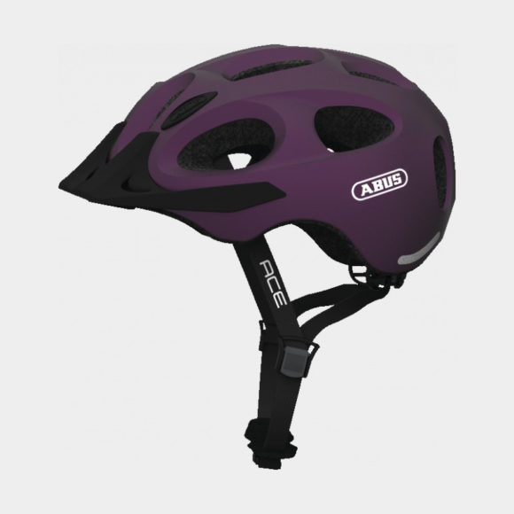 Cykelhjälm ABUS Youn-I ACE Metallic Plum, Medium (52 - 57 cm)