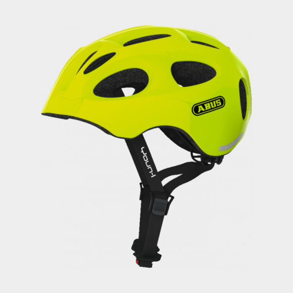 Cykelhjälm ABUS Youn-I Neon Yellow, Medium (52 - 57 cm)