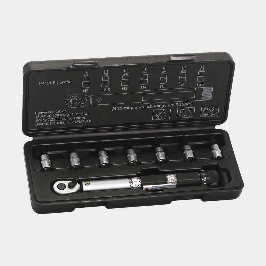 Momentnyckel XLC TO-S41, 3-15 Nm, 1/4"