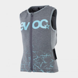 Ryggskydd för barn EVOC Protector Vest Kids & Junior Carbon Grey, Large