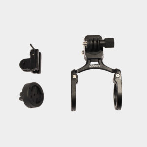 Styrfäste för Garmin / Gopro + Gaciron, centrerat