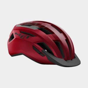 Cykelhjälm MET Allroad Red Black/Matt, Large (58 - 61 cm)