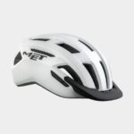 Cykelhjälm MET Allroad White/Matt, Small (52 - 56 cm)