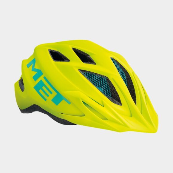 Cykelhjälm MET Crackerjack Safety Yellow/Matt, Universal (52 - 57 cm)