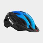 Cykelhjälm MET Crossover Black Cyan/Glossy, X-Large (60 - 64 cm)