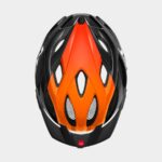 Cykelhjälm MET Crossover Black Orange/Glossy, Medium (52 - 59 cm)