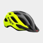 Cykelhjälm MET Crossover Safety Yellow Grey/Glossy, X-Large (60 - 64 cm)