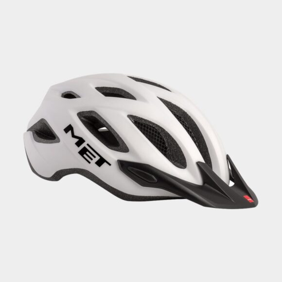 Cykelhjälm MET Crossover White/Matt, X-Large (60 - 64 cm)