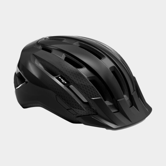 Cykelhjälm MET Downtown Black/Glossy, Small / Medium (52 - 58 cm)