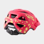 Cykelhjälm MET Eldar Coral Pink Polka Dots/Matt, Universal (52 - 57 cm)