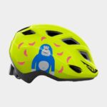 Cykelhjälm MET Genio Lime Green Monkey/Glossy, Universal (52 - 57 cm)