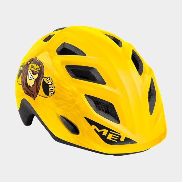 Cykelhjälm MET Genio Yellow Lion/Glossy, Universal (52 - 57 cm)