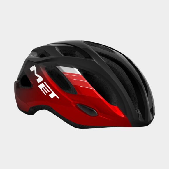 Cykelhjälm MET Idolo Black Metallic Red/Glossy, Medium (52 - 59 cm)