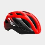 Cykelhjälm MET Idolo Black Metallic Red/Glossy, Medium (52 - 59 cm)