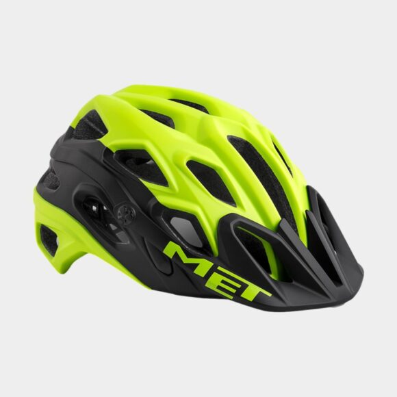 Cykelhjälm MET Lupo Safety Yellow Black/Matt, Large (59 - 62 cm)