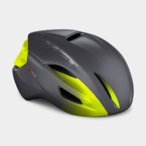 Cykelhjälm MET Manta MIPS Grey Fluo Yellow/Matt Glossy, Small (52 - 56 cm)