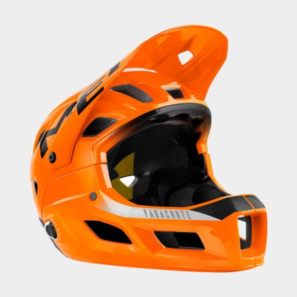 Cykelhjälm MET Parachute MCR MIPS Orange Black/Glossy, Medium (56 - 58 cm)